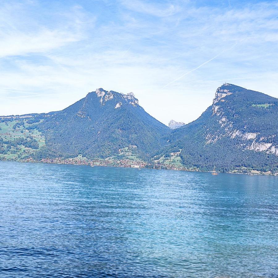 Spiez Lakeview By The Station Room A Luaran gambar